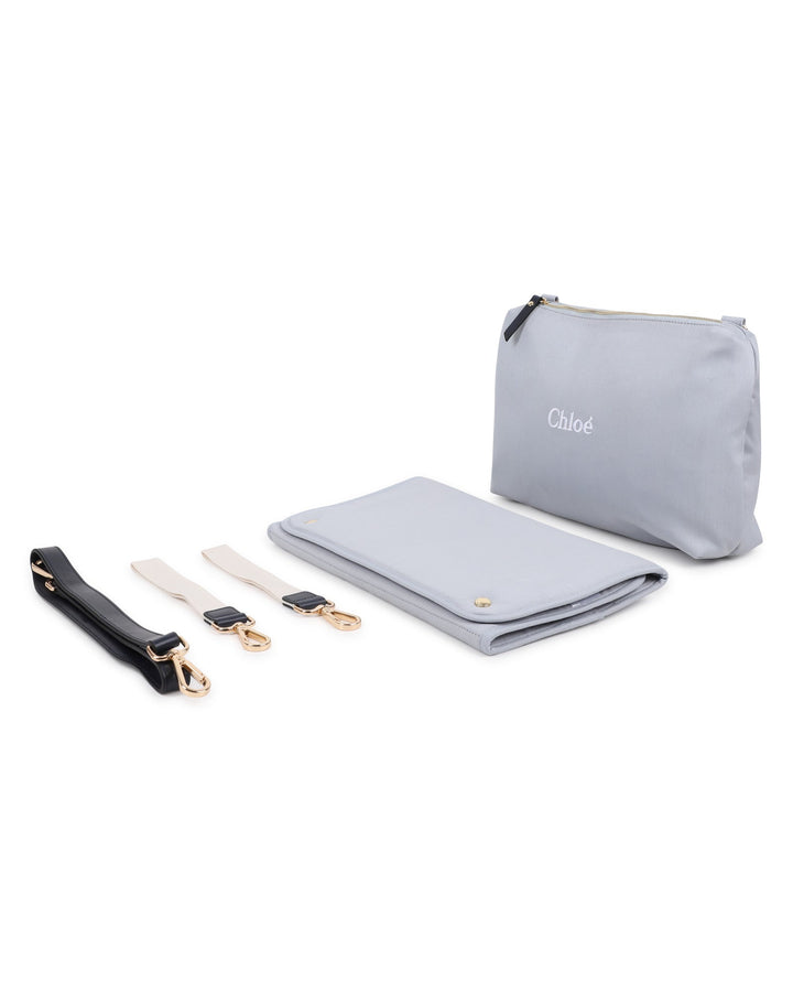 Two Tone Changing Bag - Z10 Denim Blue - Posh New York