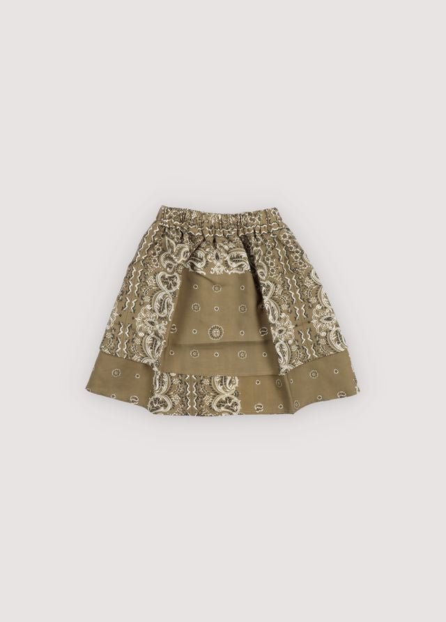 Waterlilly Bandana Skirt - Recycled Bandana - Posh New York