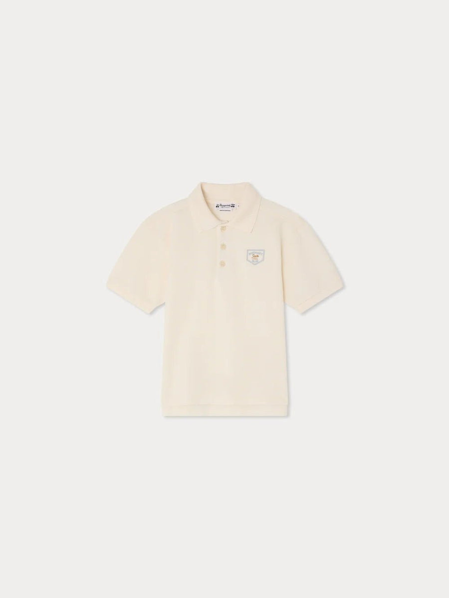 White Lorris Polo - Upb Blanc Lait 102 - Posh New York