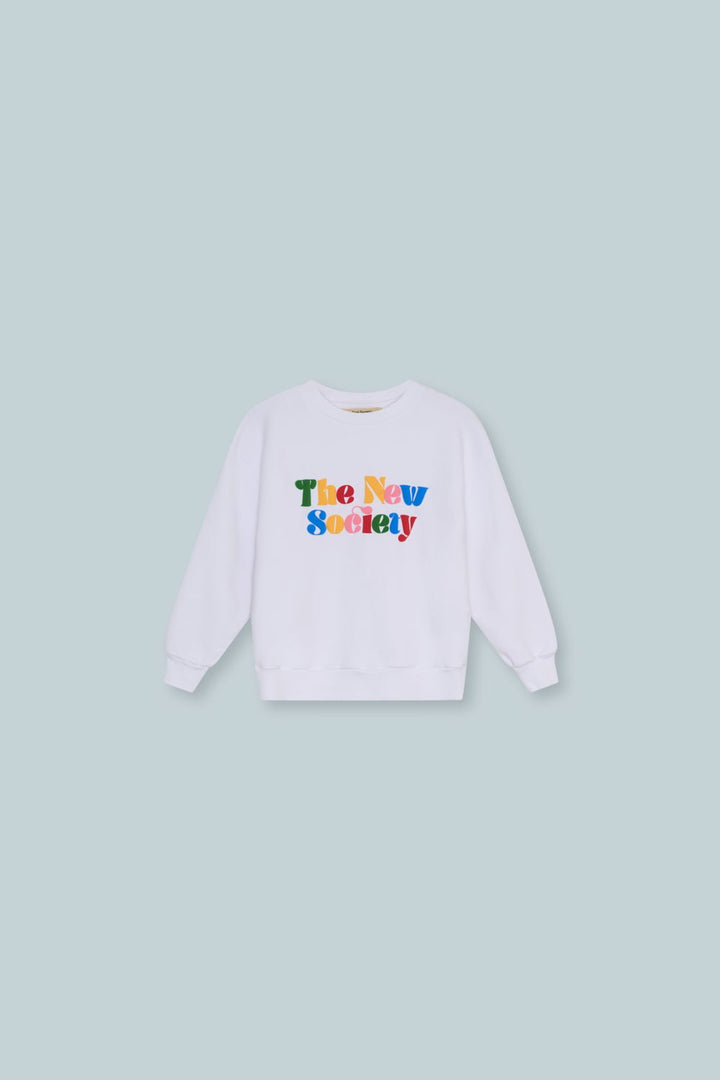 Wisteria Sweatshirt - Pure Cloud - Posh New York